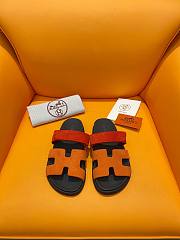 Hermes Chypre Orange&Red Sandals - 1