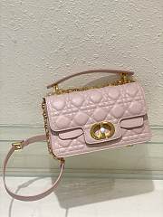 Dior Mini Jolie Top Handle Pink Bag - 22x14x8cm - 2