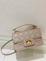 Dior Mini Jolie Top Handle Beige Bag - 22x14x8cm - 2