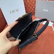 Dior 30 Montaigne Amber Mini Bucket Bag - 17x18x8cm - 5