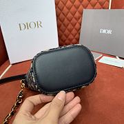 Dior 30 Montaigne Amber Mini Bucket Bag - 17x18x8cm - 4