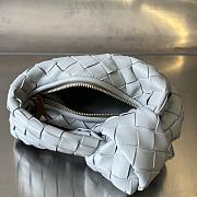 Bottega Veneta Grey Mini Jodie Bag - 17x16x6.5cm - 5