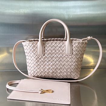 Bottega Veneta Pink Cabat Tote Mini - 20x15x12cm