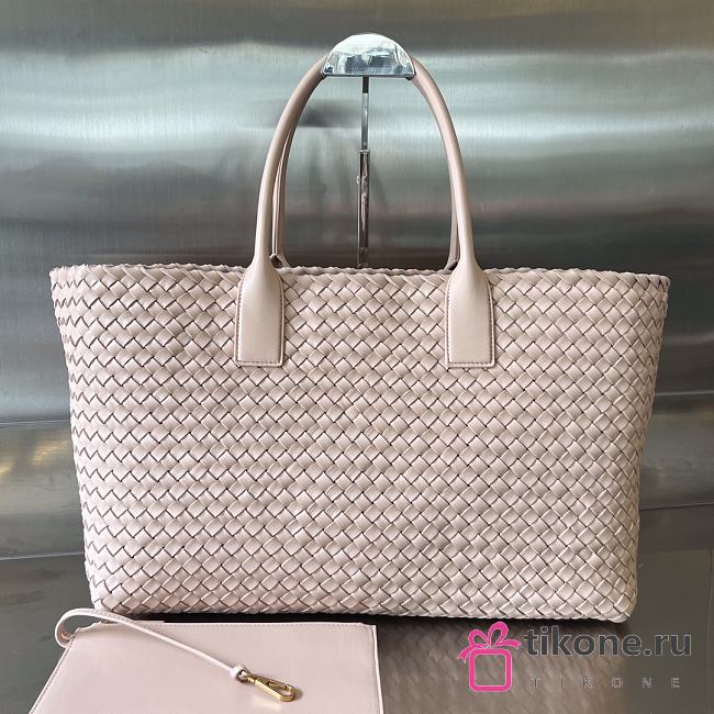 Bottega Veneta Pink Cabat Tote Large - 51x45x20cm - 1