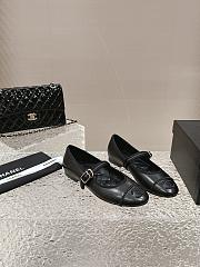 Chanel Mary Janes Lambskin Black - 2