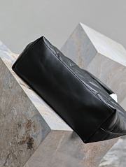 YSL Puffer Black Leather Tote Bag - 57×36×17cm - 5
