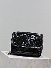 YSL Niki Foldover Top Shoulder Bag - 22×16.5×12cm - 4
