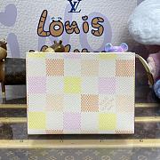 Louis Vuitton N40740 Clutch Damie Pink Caro - 26x20x5.5cm - 1