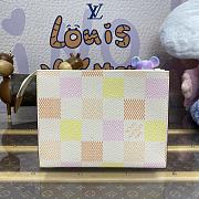 Louis Vuitton N40740 Clutch Damie Pink Caro - 26x20x5.5cm - 5