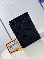 Louis Vuitton M83365 Black Monogram Wallet - 9x11.5x1.5cm - 1