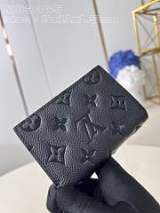 Louis Vuitton M83365 Black Monogram Wallet - 9x11.5x1.5cm - 5