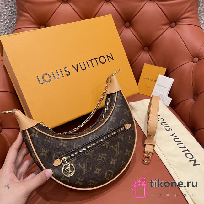 Louis Vuitton M81098 Monogram Loop In Brown - 23x13x6cm - 1