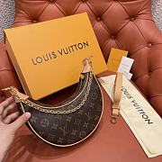Louis Vuitton M81098 Monogram Loop In Brown - 23x13x6cm - 3