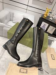 Gucci High Boots In Black With Buckles - 4