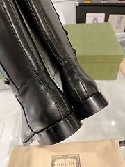 Gucci High Boots In Black With Buckles - 3