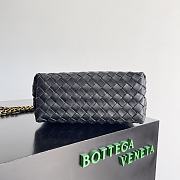 Bottega Veneta Medium Andiamo Agate Black - 25×22×10.5cm - 5