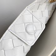 Bottega Veneta Medium Andiamo Agate White - 25×22×10.5cm - 3