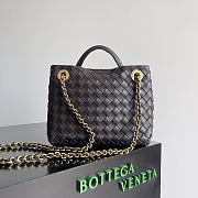 Bottega Veneta Medium Andiamo Agate Dark Brown - 25×22×10.5cm - 3