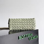 Bottega Veneta Small Andiamo With Chain Agate Travertine - 25×22×10.5cm - 2