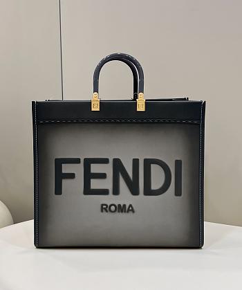 Fendi Sunshine Black Large Tote - 40×17×37cm