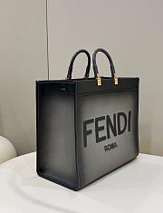 Fendi Black Medium Tote - 40×17×37cm - 4