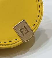 Fendi Yellow Moonlight Shoulder Bag - 19×8×14cm - 4