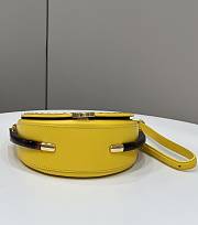 Fendi Yellow Moonlight Shoulder Bag - 19×8×14cm - 2