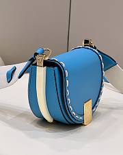 Fendi Sky Blue Moonlight Shoulder Bag - 19×8×14cm - 2