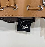 Fendi Mon Tresor Mini Bucket Bag In Brown - 18x12x10cm - 2