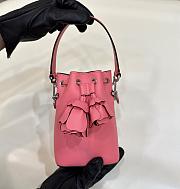 Fendi Mon Tresor Mini Bucket Bag In Pink - 18x12x10cm - 4