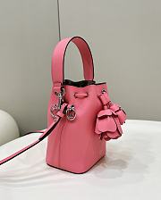 Fendi Mon Tresor Mini Bucket Bag In Pink - 18x12x10cm - 2