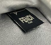 Fendi Peakapoo Petite Silver Bag With Crystal - 20x11x15cm - 4