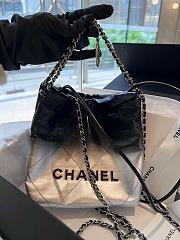 Chanel 22 Gradient Black & White - 20x19x6cm - 5