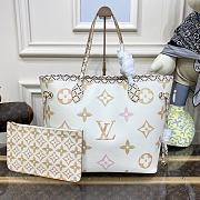 Louis Vuitton Neverfull M22978 In Beige - 31x28x14cm - 1