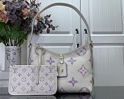 Louis Vuitton M46288 CarryAll In Purple & White Bag - 29x24x12cm - 1