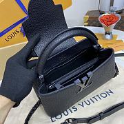 Louis Vuitton M23955 Capucines East West Black Bag - 22x12x8cm - 3