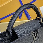 Louis Vuitton M27185 Capucines East West Black Bag - 29x16x8cm - 5