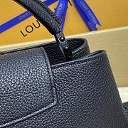 Louis Vuitton M27185 Capucines East West Black Bag - 29x16x8cm - 3