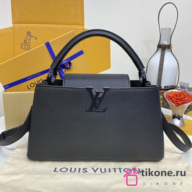 Louis Vuitton M23947 Capucines East West Black Bag - 33x19x9cm - 1