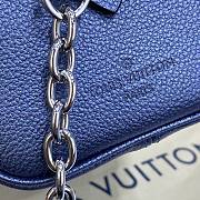 Louis Vuitton M58953 Speedy Metallic Blue - 20.5x13.5x12cm - 5