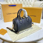 Louis Vuitton M58953 Speedy Black Bag - 20.5x13.5x12cm - 5