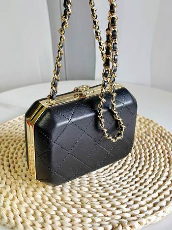Chanel Evening Bag In Black Lambskin