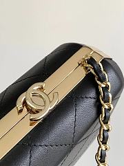 Chanel Evening Bag In Black Lambskin - 5