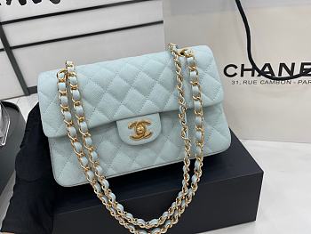 Chanel Flapbag Blue Caviar 23cm