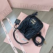 Miumiu Matelassé Nappa Leather Bucket Bag - 17x15x10cm - 2