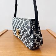 Celine Triomphe Lola Bag In Two Tone - 28x12x5cm - 5