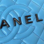 Chanel Blue Star Handbag - 22.5x22.5x6cm - 2