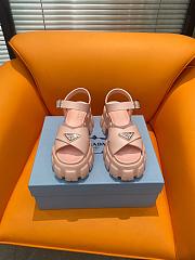 Prada Pink Classic Foam Rubber Sandals - 1