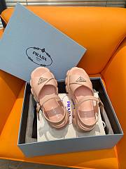 Prada Pink Classic Foam Rubber Sandals - 2