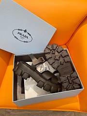 Prada Black Classic Foam Rubber Sandals - 2